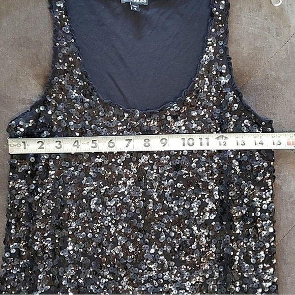 Express Sequins Tank - Size Small‎ - Picture 3 of 6